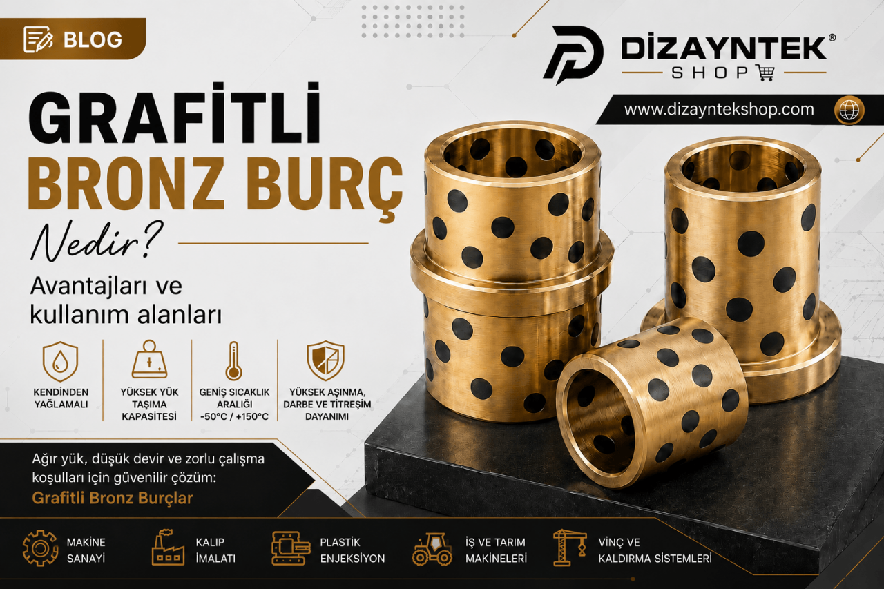 Grafitli Bronz Burç Nedir? Avantajları ve Kullanım Alanları