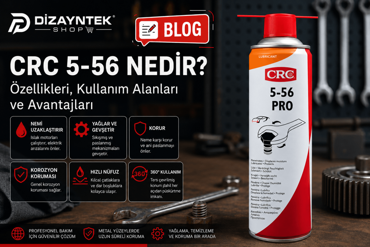 CRC 5-56 Nedir? Özellikleri, Kullanım Alanları ve Avantajları