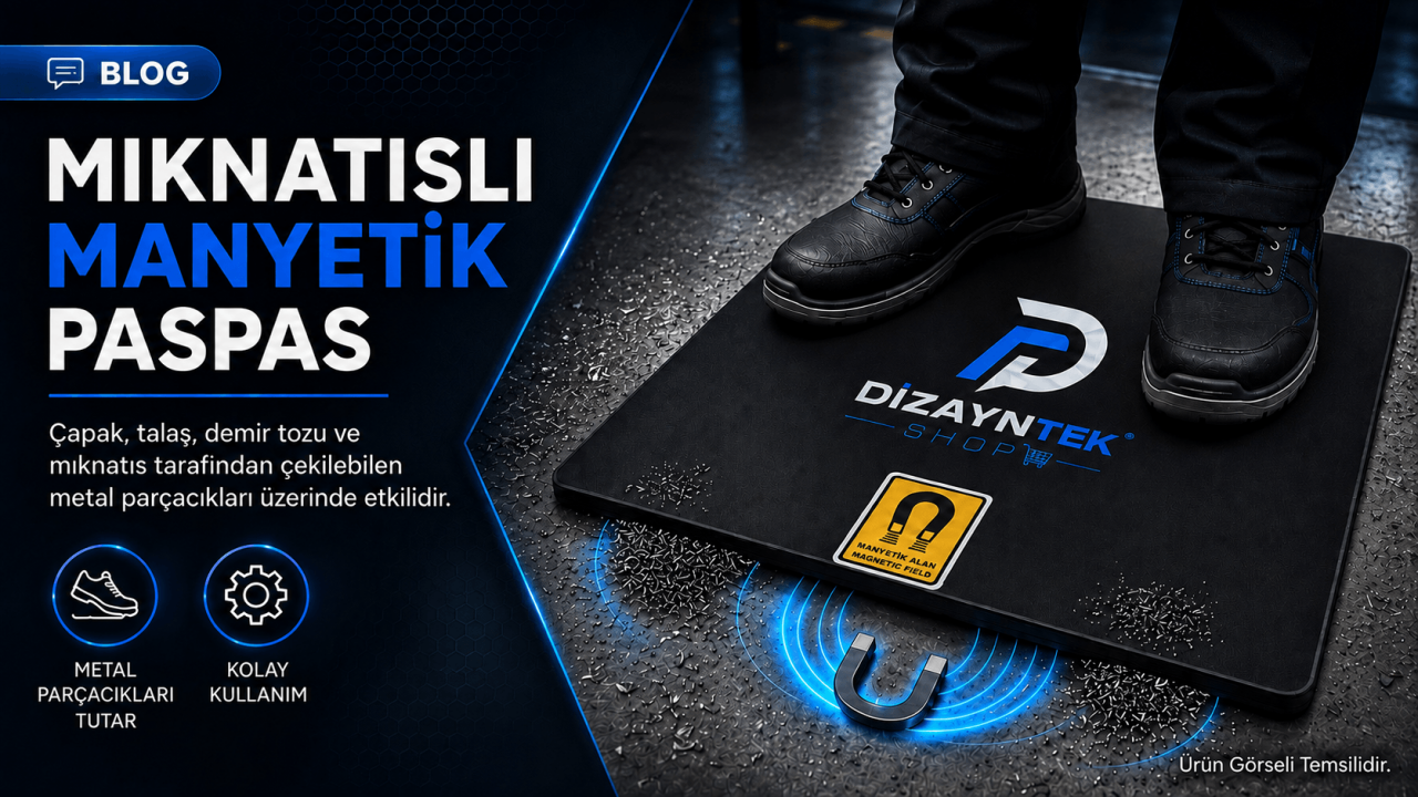 Mıknatıslı Manyetik Paspas Nedir? Özellikleri ve Kullanım Alanları
