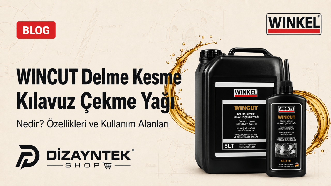 WINCUT Delme Kesme Kılavuz Çekme Yağı Nedir? Özellikleri ve Kullanım Alanları