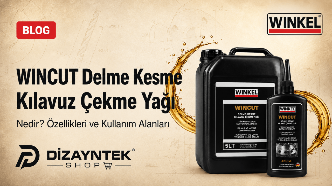 WINCUT Delme Kesme Kılavuz Çekme Yağı Nedir? Özellikleri ve Kullanım Alanları