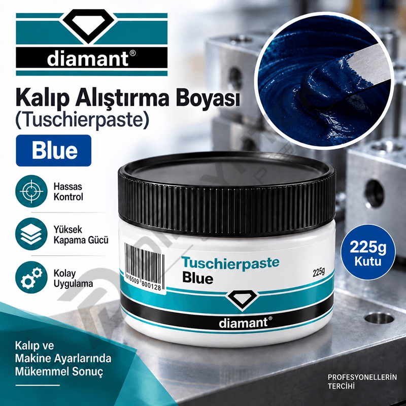 Kalıp Alıştırma Boyası Mavi 225 Gr - Diamant