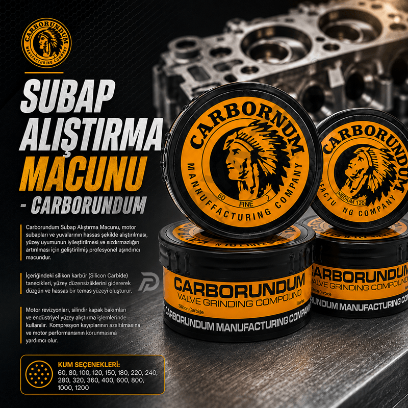 Subap Alıştırma Macunu 200gr - Carborundum