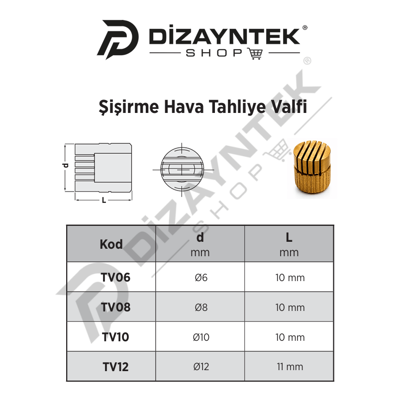 Şişirme Hava Tahliye Valfi