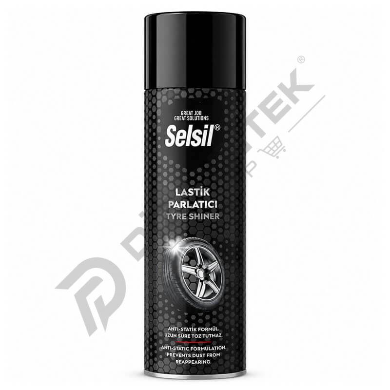 Lastik Parlatıcı Sprey 500ml - Selsil