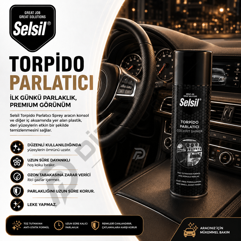 Torpido Parlatıcı Sprey 200ml - Selsil