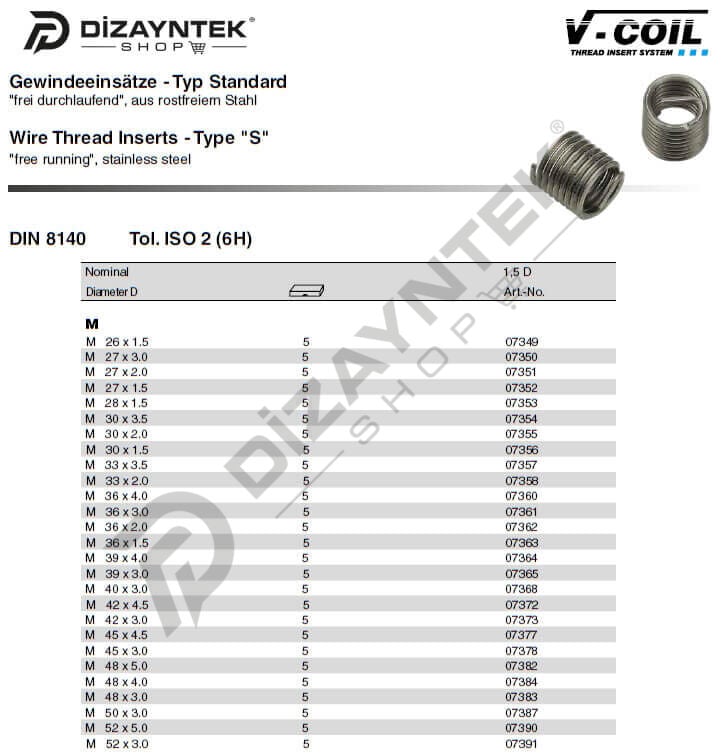 Helicoil Yay - V-Coil