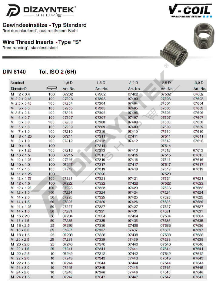 Helicoil Yay - V-Coil