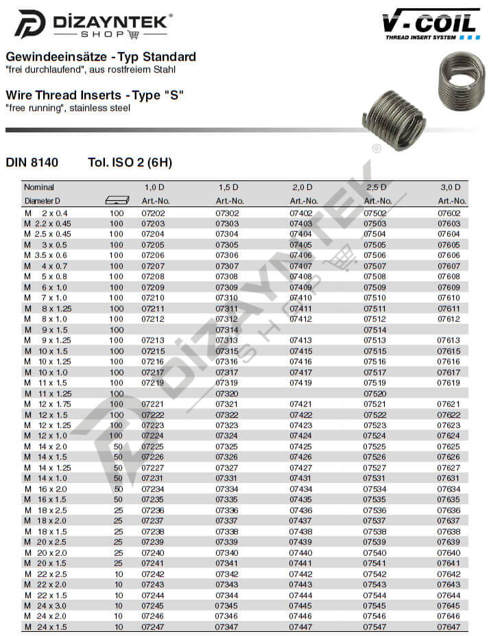 Helicoil Yay - V-Coil