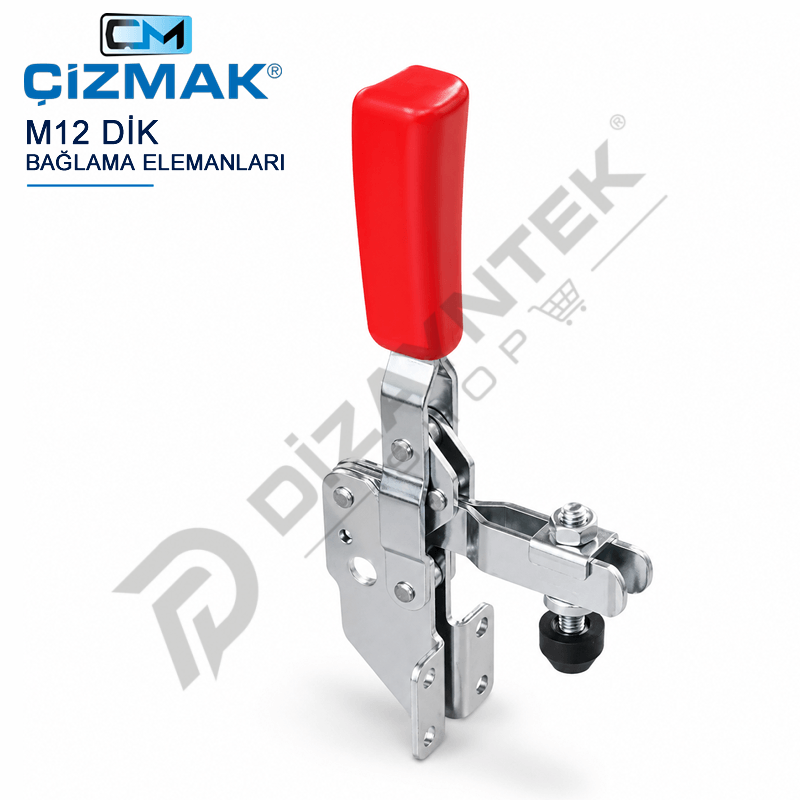 Dik Bağlama Elemanı M12 - Çizmak