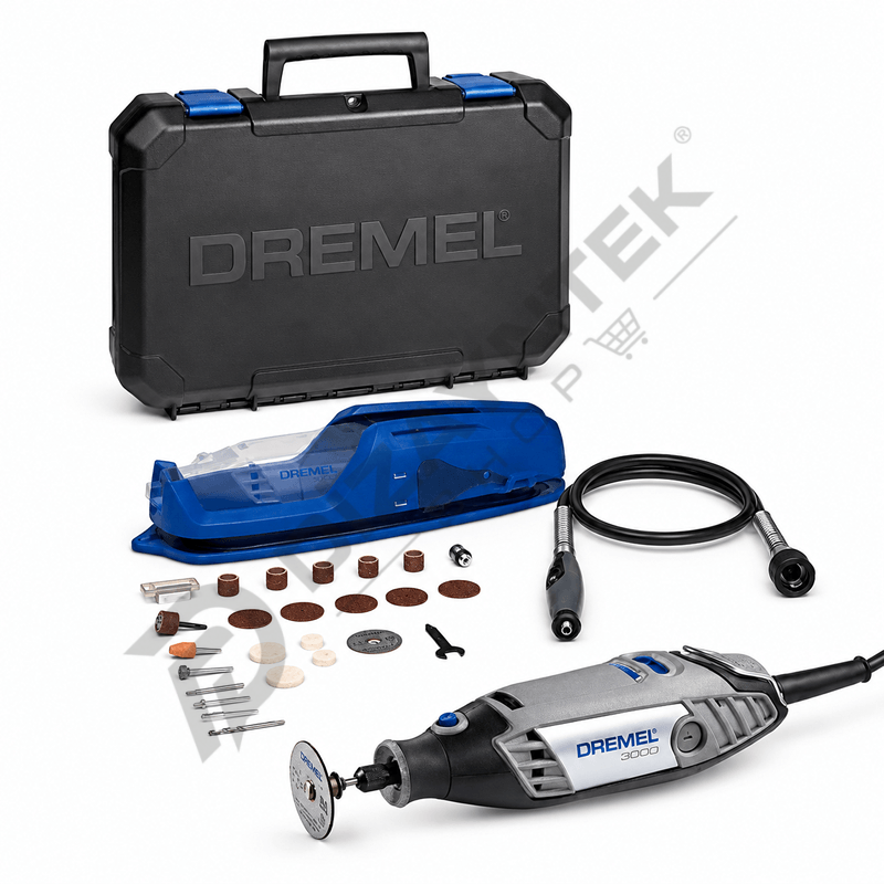 Dremel 3000 Çok Amaçlı El Motoru 25 Parça