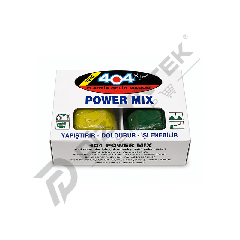 Power Mix Plastik Çelik Macun-404