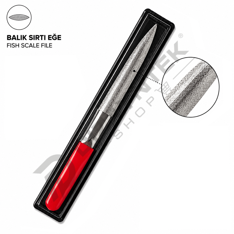 IF-502 Tekli Balık Sırtı Elmas Eğe - Besdia