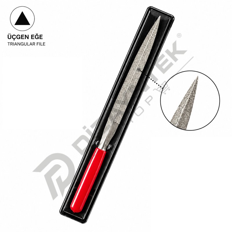IF-505 Tekli Üçgen Elmas Eğe - Besdia