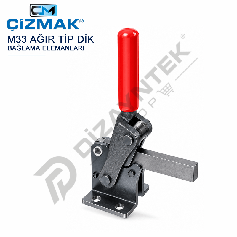 Ağır Tip Dik Bağlama Elemanı M33 - Çizmak