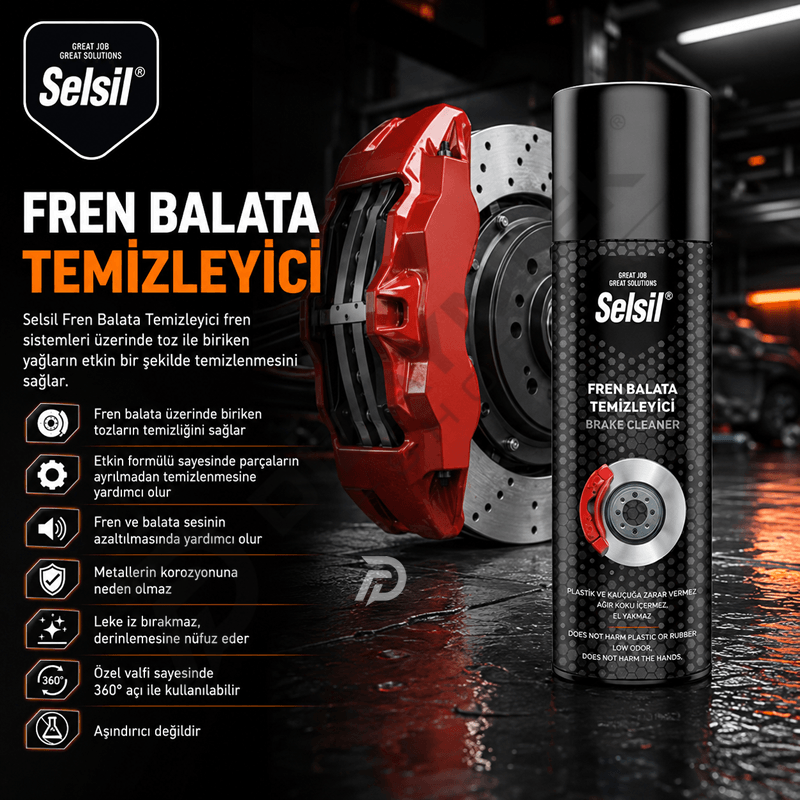Fren Balata Temizleyici 500ml - Selsil