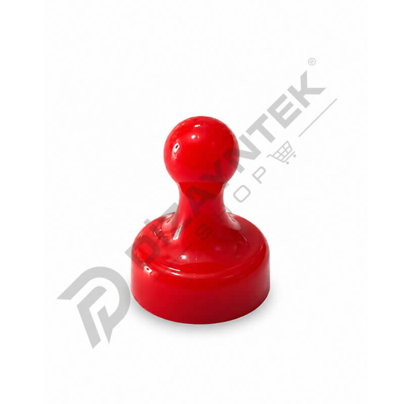Pano Mıknatısı 19mm Kırmızı