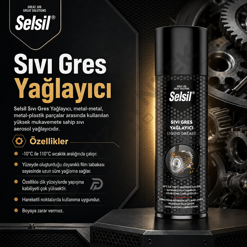 Sıvı Gres Yağlayıcı 500ml- Selsil