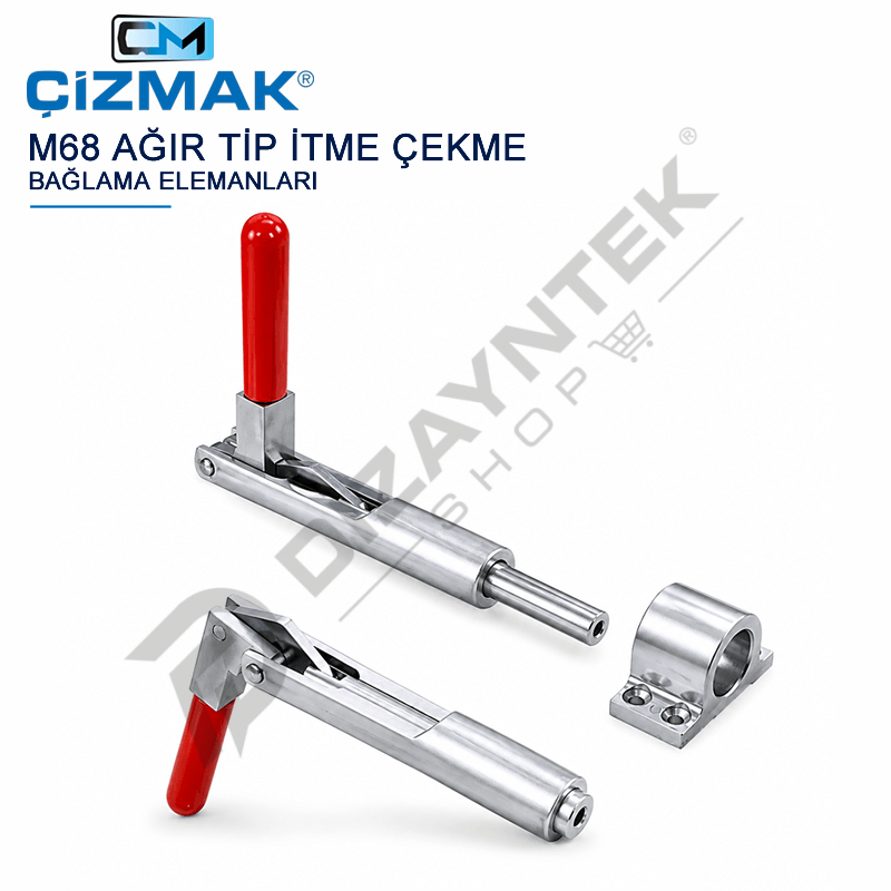 İtme Çekme Tipi Bağlama Elemanı M68 - Çizmak