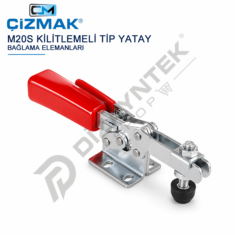 Kilitlemeli Tip Yatay Bağlama Elemanı M20S - Çizmak