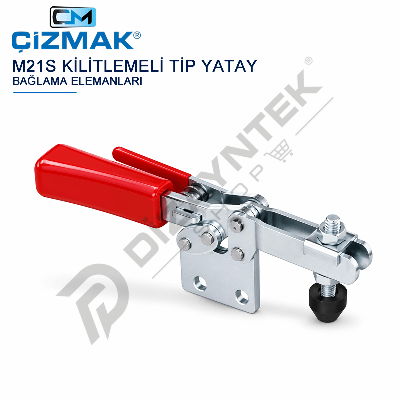 Kilitlemeli Tip Yatay Bağlama Elemanı M21S - Çizmak