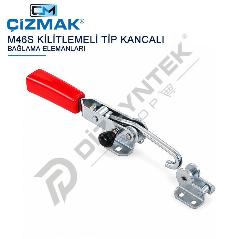 Kilitlemeli Tip Kancalı Bağlama Elemanı M46S - Çizmak