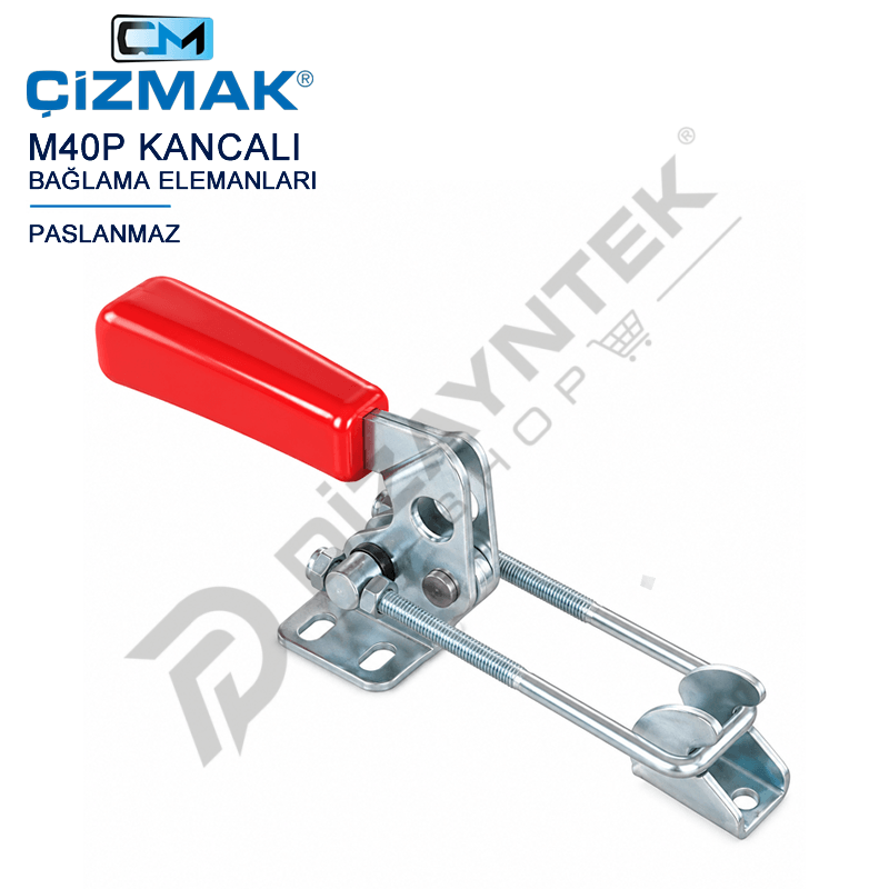 Paslanmaz Kancalı Bağlama Elemanı M40P - Çizmak