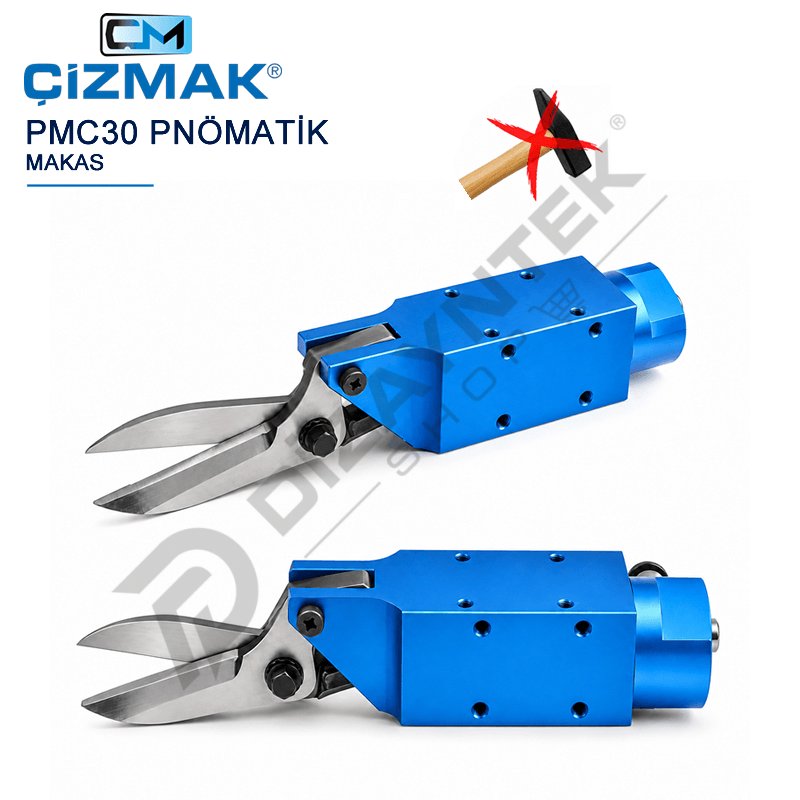 Pnömatik Makas PMC30 - Çizmak