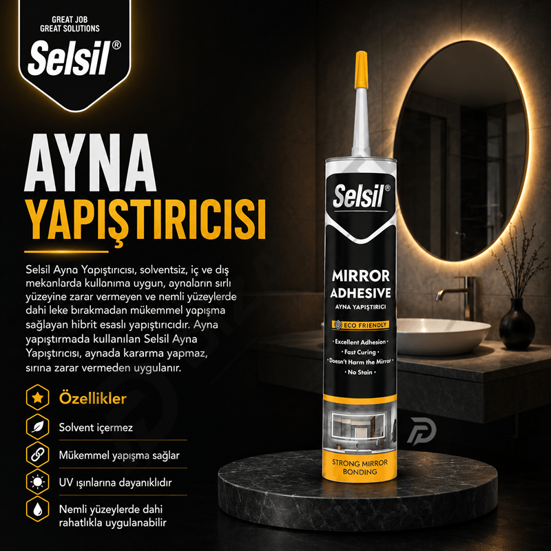 Ayna Yapıştırıcısı - Selsil