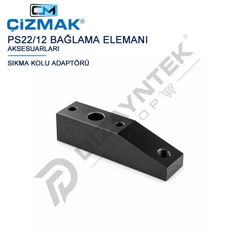 Sıkma Kolu Adaptörü PS22/12 - Çizmak