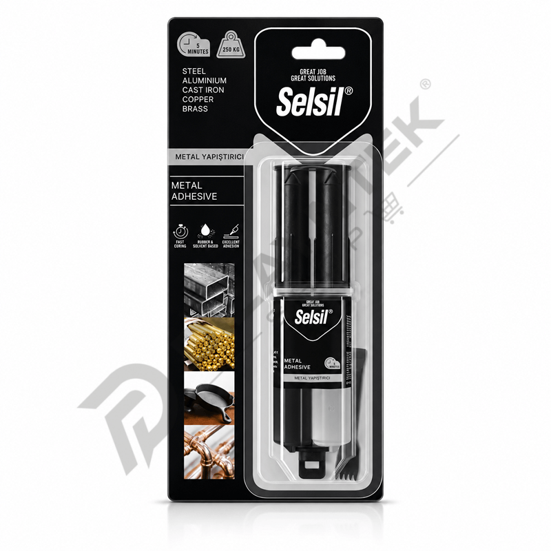 Metal Yapıştırıcı 5 Dakika 28gr - Selsil