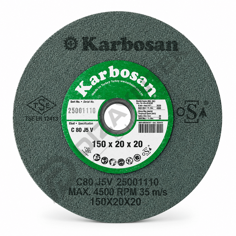 SCG Taşlama Taşı - Karbosan 150x20x20