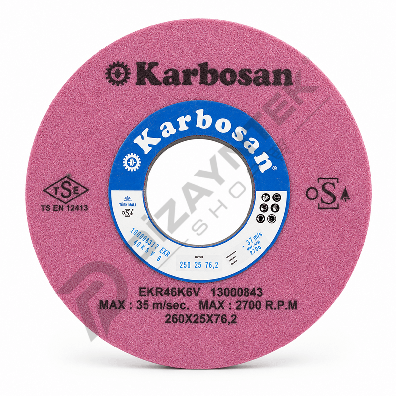 EKR Taşlama Taşı - Karbosan 250x25x76,20