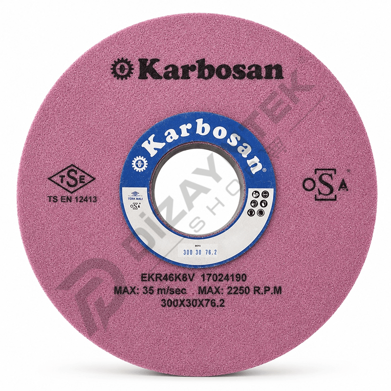 EKR Taşlama Taşı - Karbosan 300x30x76,20