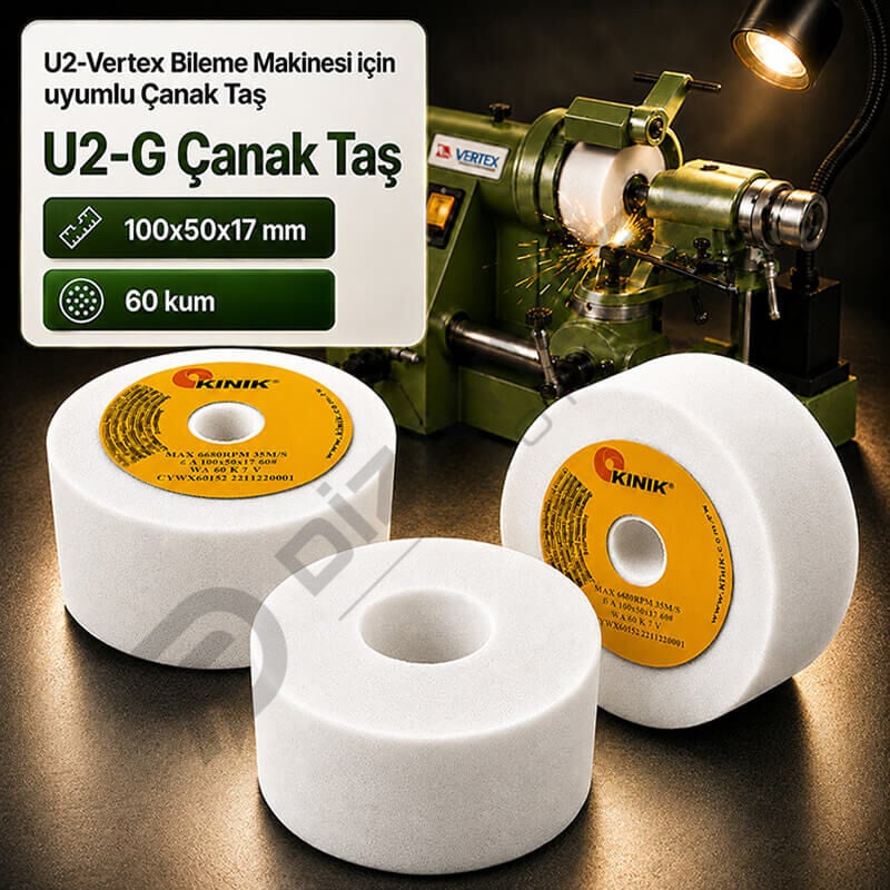 U2-Bileme Makinesi Uyumlu Çanak Taş - Kınık