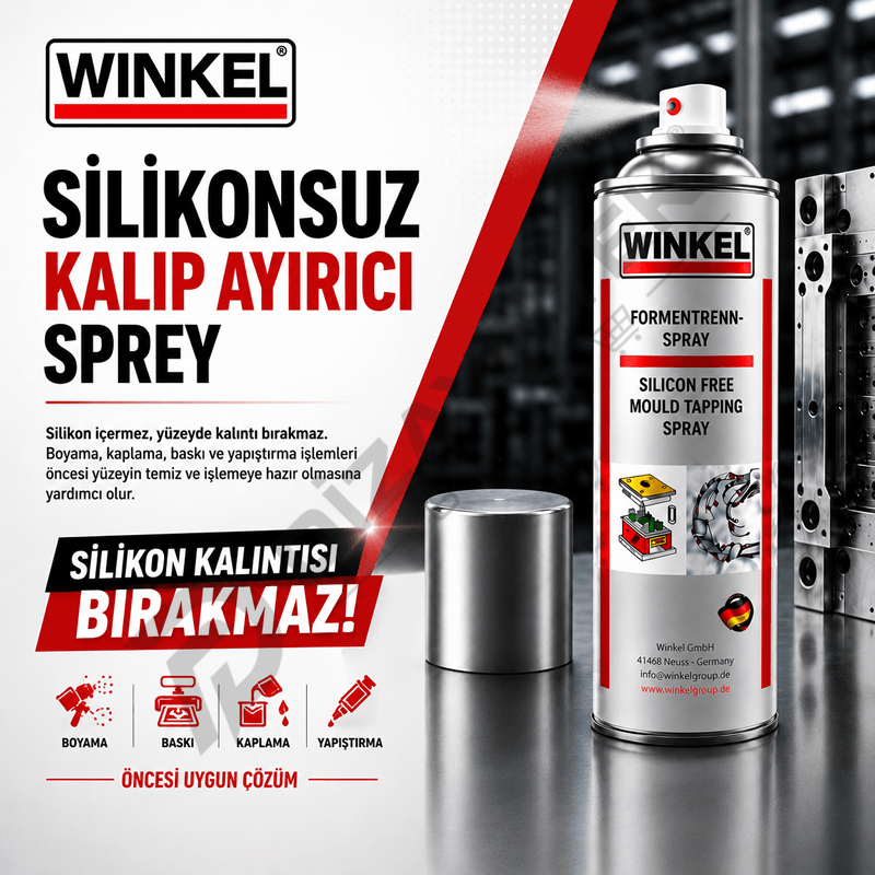 Silikonsuz Kalıp Ayırıcı Sprey 400ml - Winkel