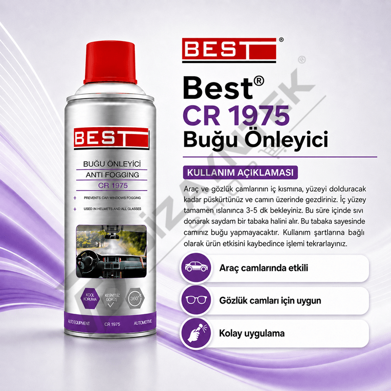 CR 1975 Buğu Önleyici Sprey 400 ml - Best