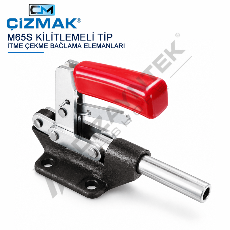 Kitlemeli İtme Çekme Tipi Bağlama Elemanı M65S/3 - Çizmak