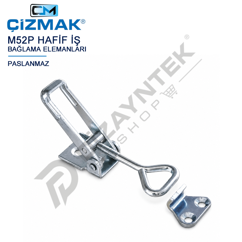 Paslanmaz Hafif İş Bağlama Elemanı M52P - Çizmak