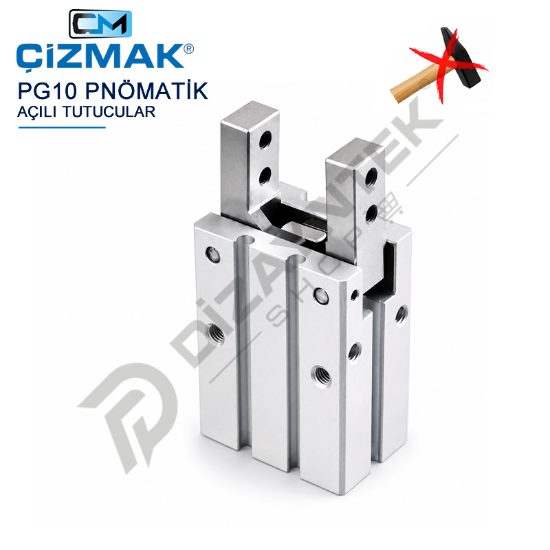 PnömatiK Açılı Tutucu PG11 - Çizmak