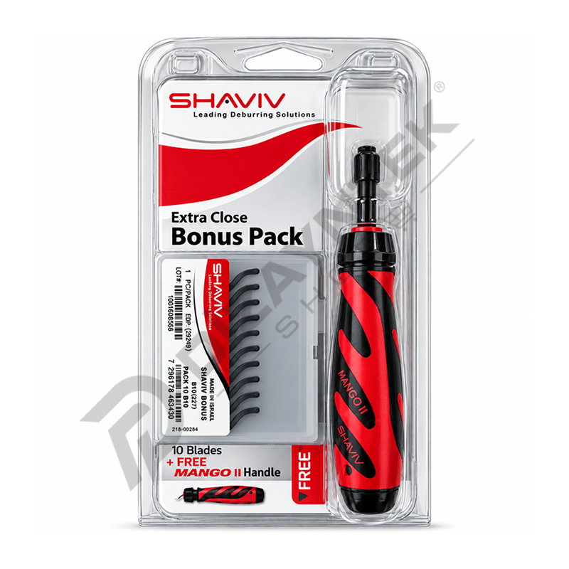 Bonus Raspa Seti Uzun Tutuculu Sap B10  - SHAVIV