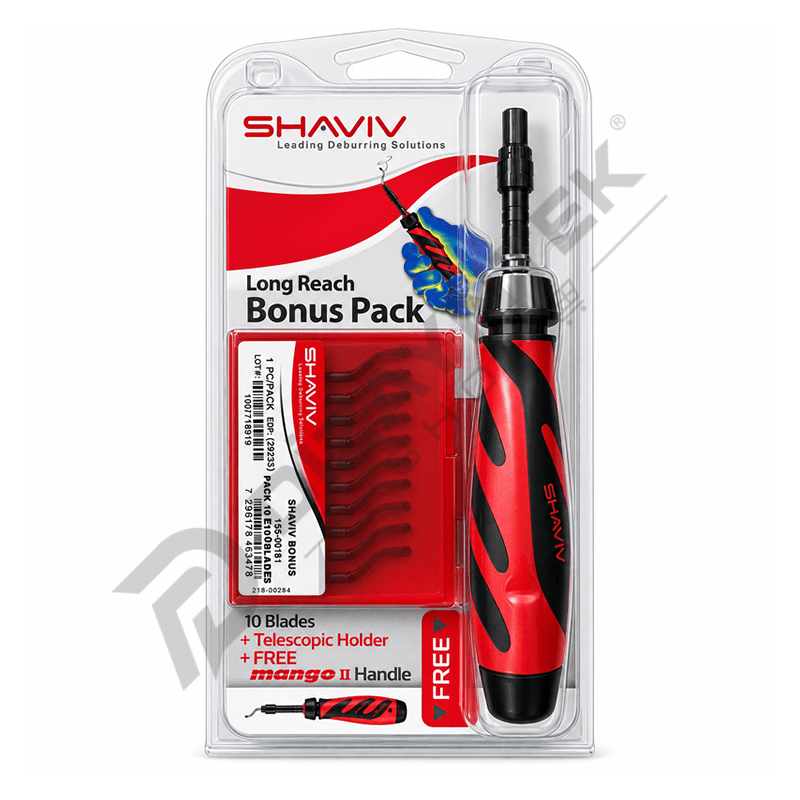Bonus Raspa Seti Uzun Tutuculu Sap E100  - SHAVIV