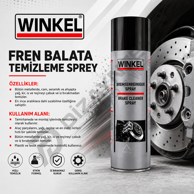 Fren Balata Temizleyici 500ml - Winkel