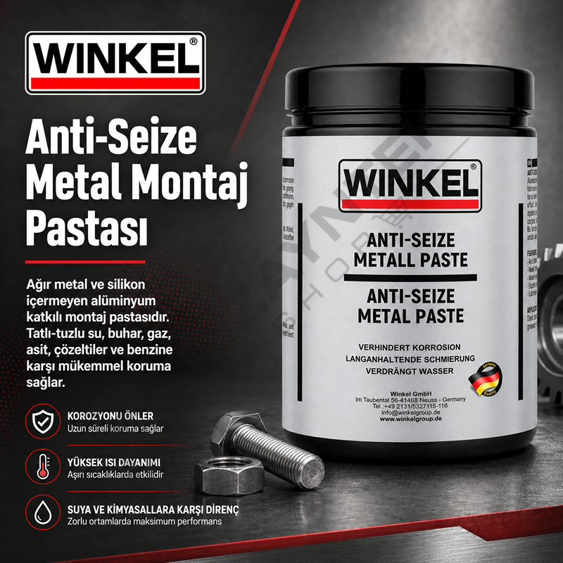 Anti-Seize Metal Montaj Pastası - Winkel