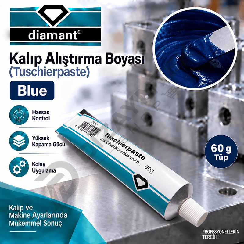 Kalıp Alıştırma Boyası Mavi 60 Gr - Diamant