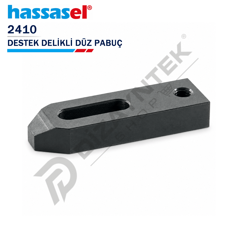 2410 Destek Delikli Düz Pabuç - Hassasel