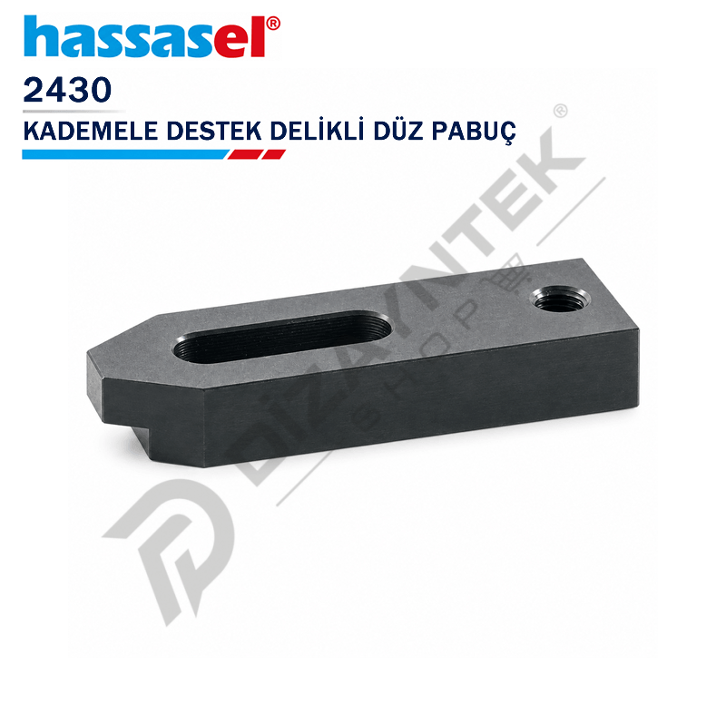 2430 Kademeli Destek Delikli Düz Pabuç - Hassasel