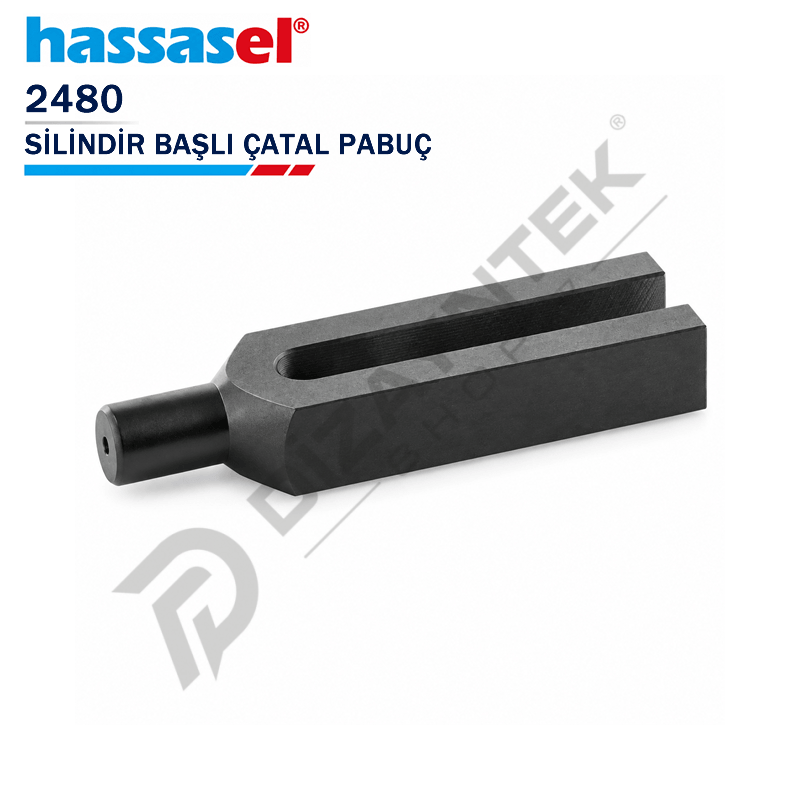2480 Silindir Başlı Çatal Pabuç - Hassasel