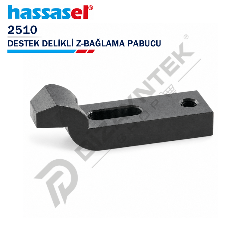 2510 Destek Delikli Z-Bağlama Pabucu - Hassasel