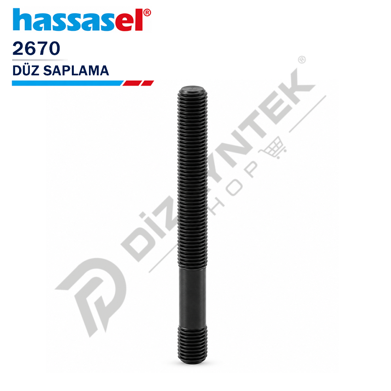 2670 Düz Saplama - Hassasel